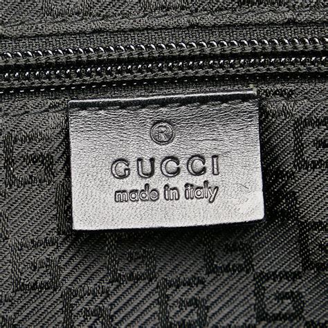 gucci nylon business bag.